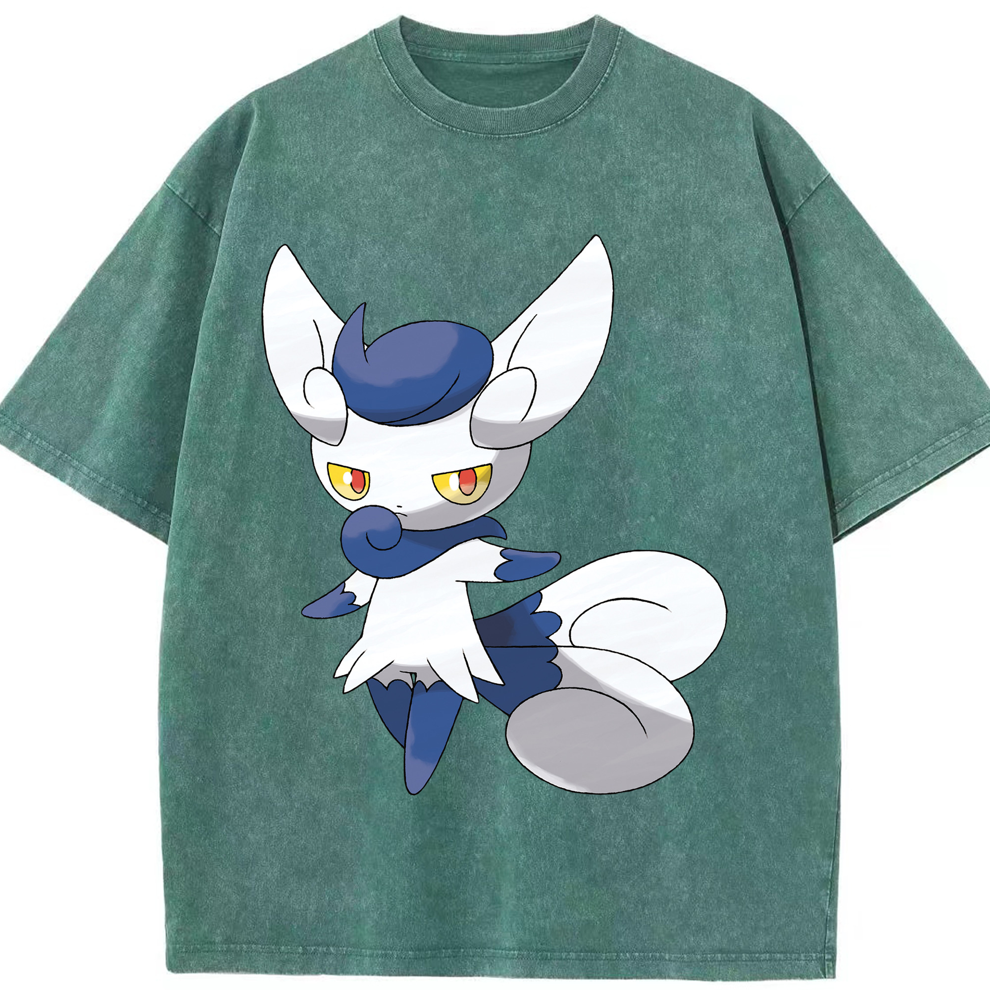（画像用） ポケットモンスター Pokémon 綿100% ヴィンテージ風 半袖Tシャツ（フロントプリント）